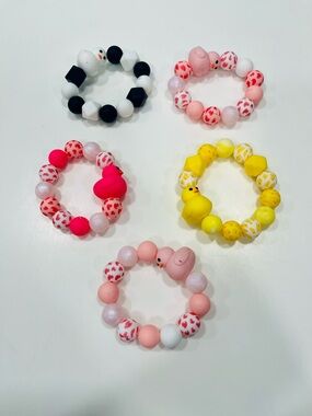 Rubber Duck Stretch Bracelets.  $8 each